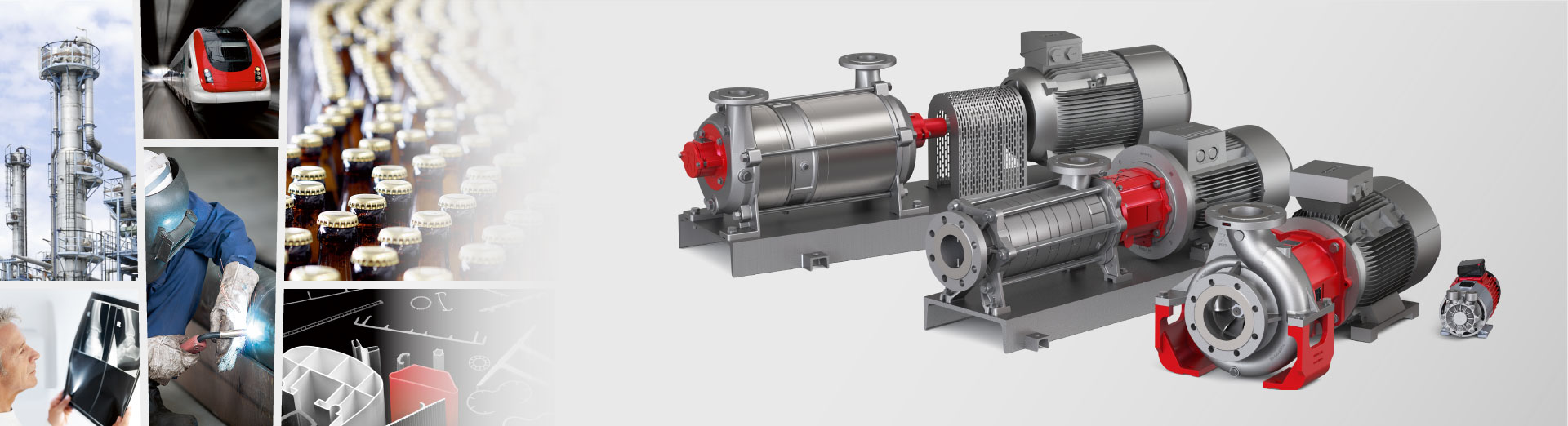 High-quality 
pumps and 
compressors
for industry