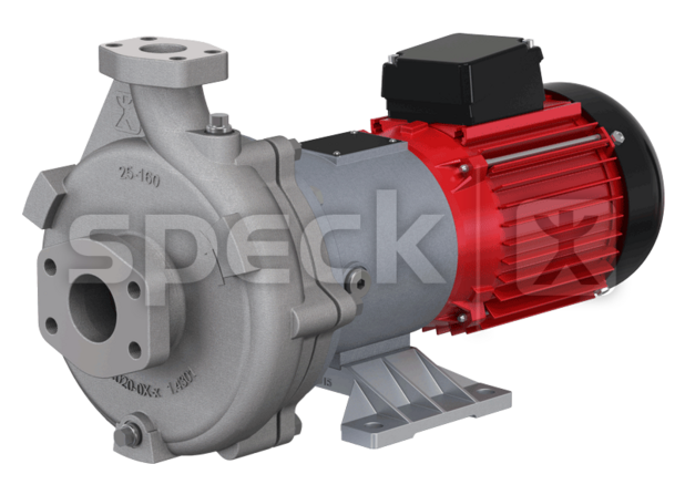 Speck centrifugal pump, type MU025160-MK-PM, version stainless steel